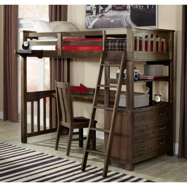 Tempat Tidur Tingkat Multifungsi