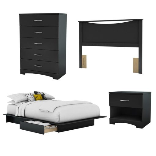 Set Tempat Tidur Modern Jati Tua