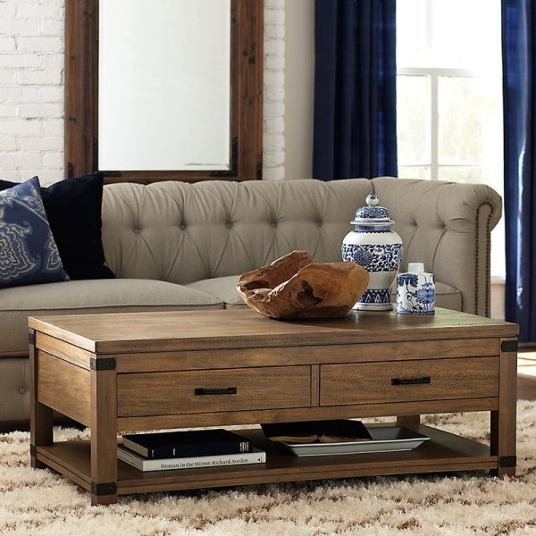 Meja Tamu Kayu Minimalis Modern 1