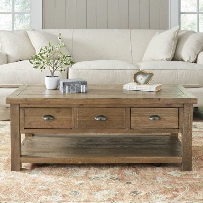 Meja Tamu Minimalis Kayu Jati