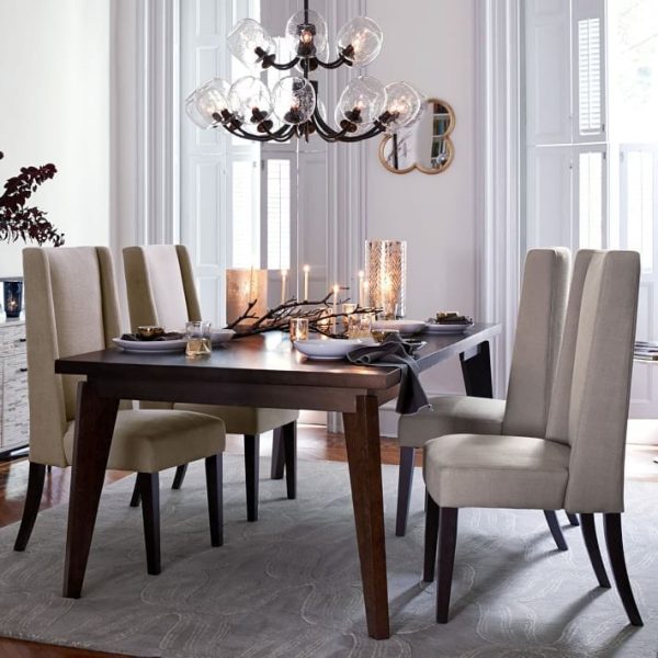 Set Meja Makan 4 Kursi Sofa Minimalis