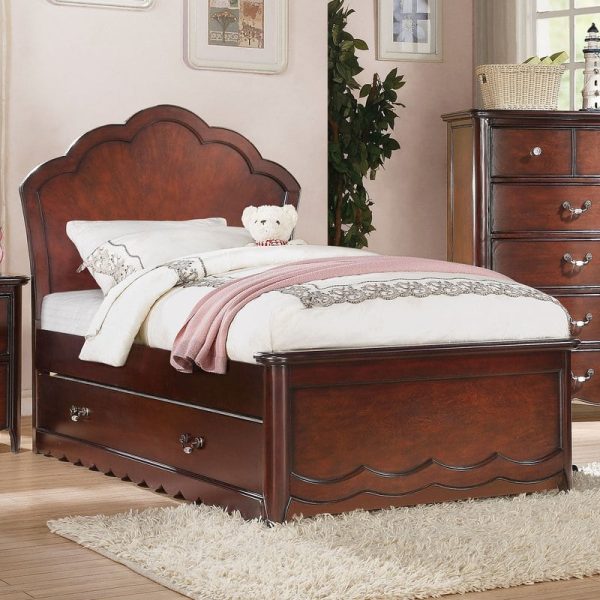 Set Tempat Tidur Anak Kayu Jati Minimalis