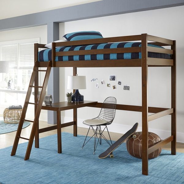 Tempat Tidur Anak Tingkat Meja Belajar 1