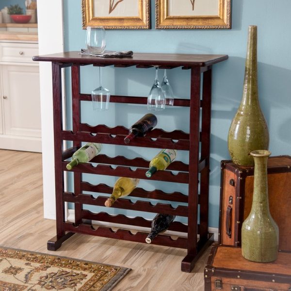 Meja Botol Jati Unik