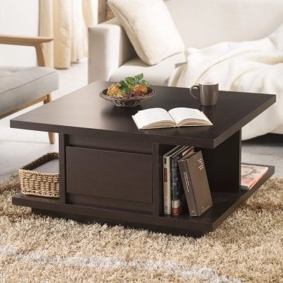 Meja Tamu Persegi 4 Berlaci