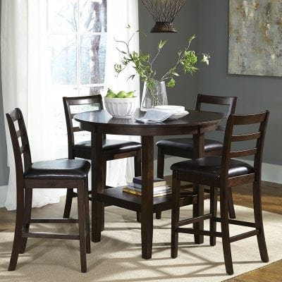 Set Meja Makan Bulat