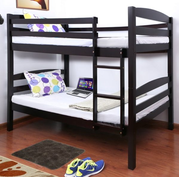 Tempat Tidur Susun Jati Minimalis