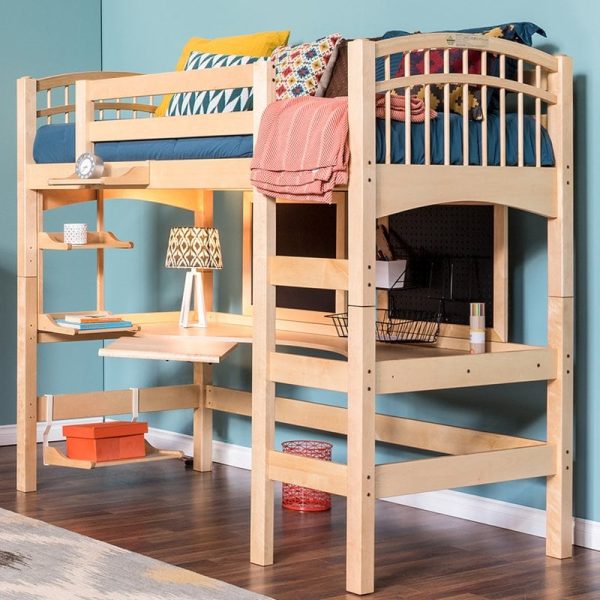Tempat Tidur Tingkat Jati Minimalis Simpel