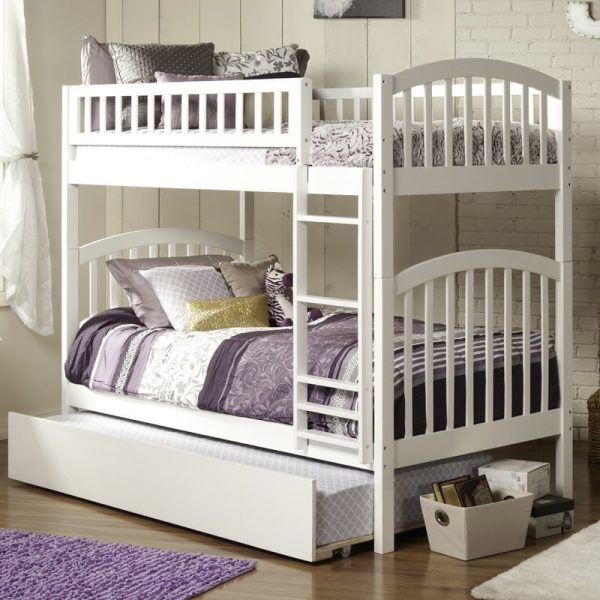 Tempat Tidur Tingkat Laci Sorong