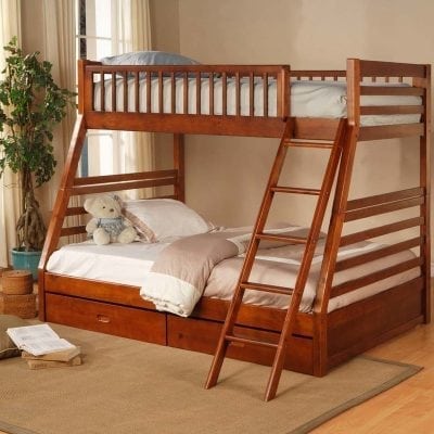 Tempat Tidur Tingkat Minimalis Multifungsi