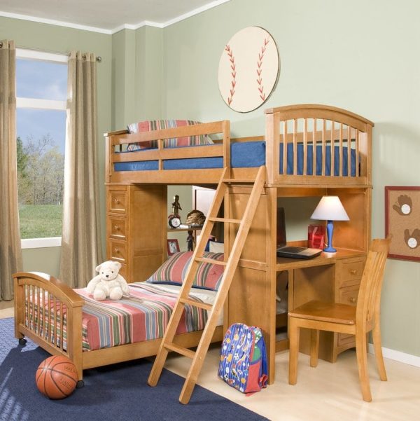 Tempat Tidur Tingkat Set Lengkap