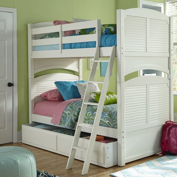 Tempat Tidur Tingkat Sorong Minimalis