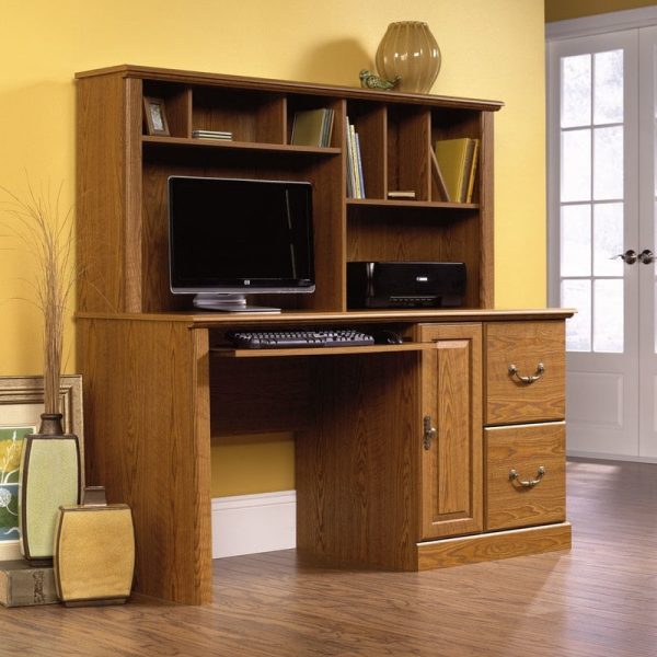 Meja Kantor Kayu Jati Elegant