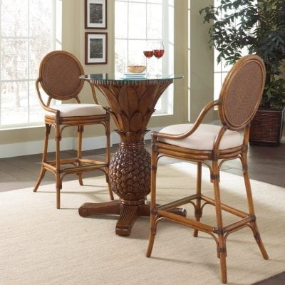 Set Meja Makan Bar Ukiran