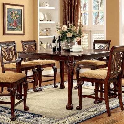 Set Meja Makan Ukiran Jepara