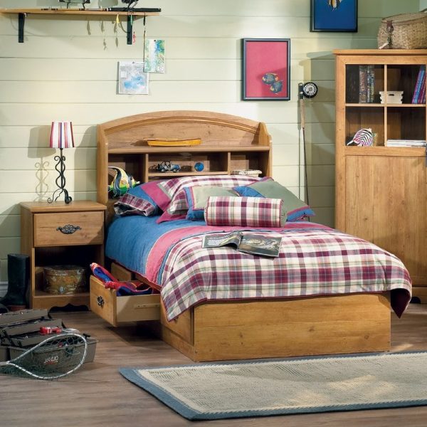 Set Tempat Tidur Anak Jati Klasik