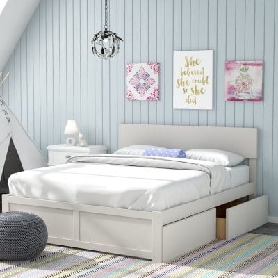 Tempat Tidur Minimalis Berlaci