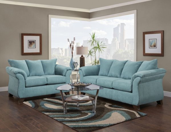 Kursi Tamu Sofa Warna Biru 1