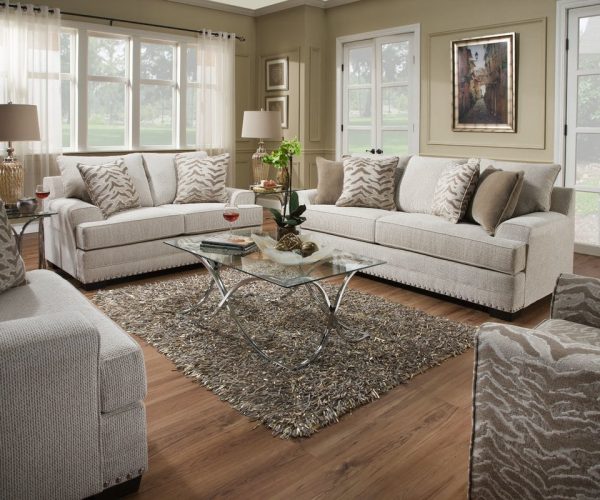 Set Kursi Tamu Sofa Kain