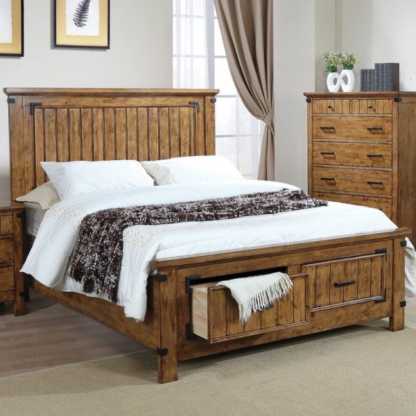 Tempat Tidur Jati Gaya Rustic