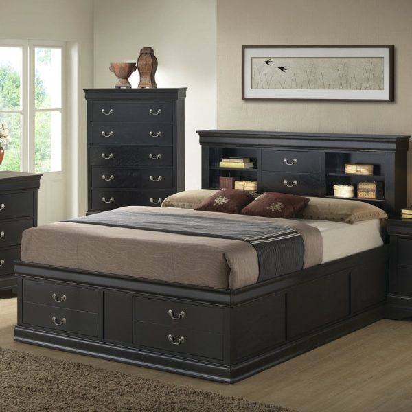 Tempat Tidur Jati Multifungsi