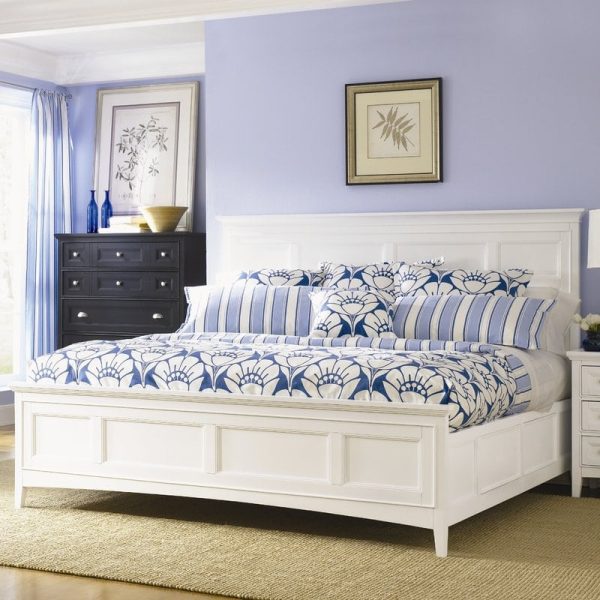 Tempat Tidur Minimalis Putih