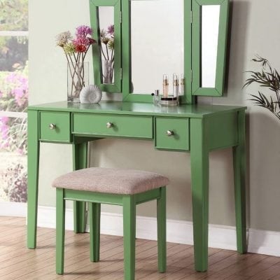 Meja Rias Minimais Vanity Set