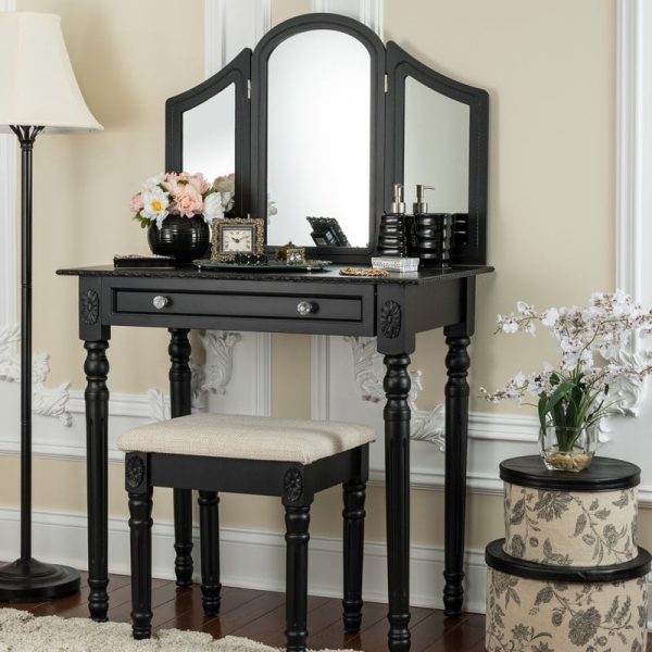 Meja Rias Jati Vanity