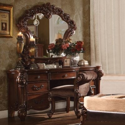 Meja Rias Mewah Ukiran