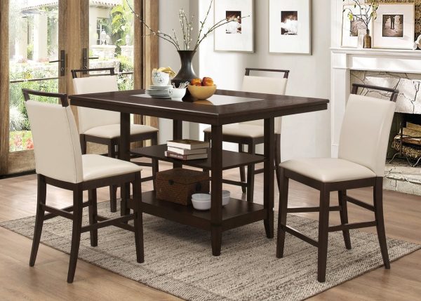 Satu Set Meja Makan Modern