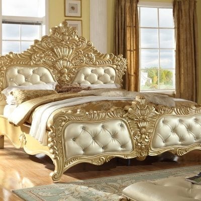 Tempat Tidur Mewah Ukiran