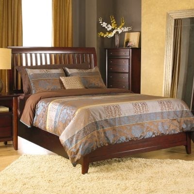 Tempat Tidur Minimalis Jati