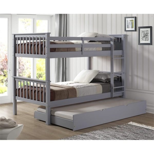 Tempat Tidur Tingkat Sorong Minimalis