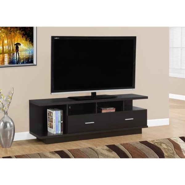 Bufet Tv Jati Minimalis Modern 1
