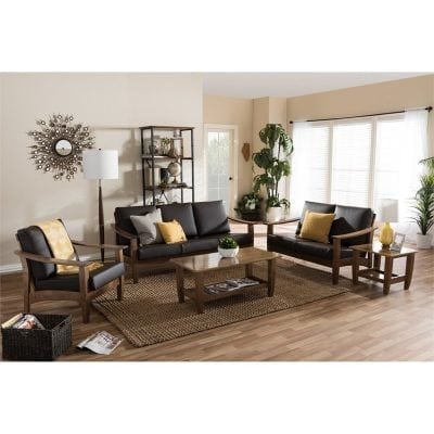 Kursi Tamu Sofa Kayu Jati 1 Set