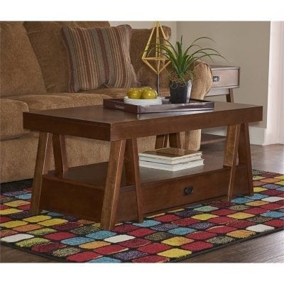 Meja Tamu Jati Model Unik