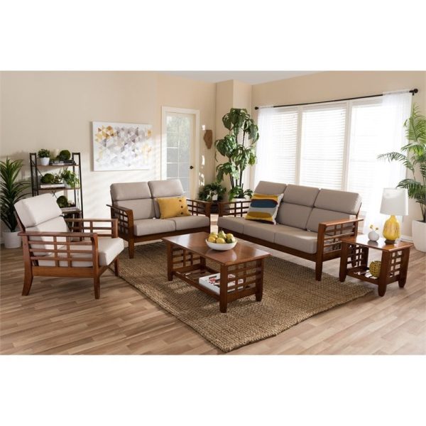 Set Kursi Tamu Sofa Jati