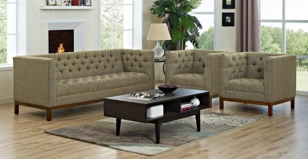 Set Kursi Tamu Sofa Retro