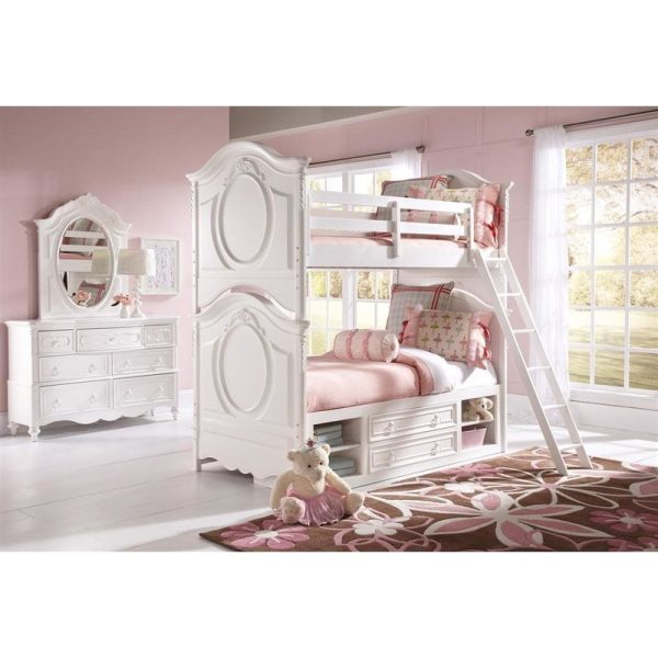 Set Tempat Tidur Tingkat Anak Perempuan