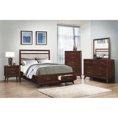 Satu Set Tempat Tidur Retro