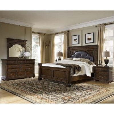 Set Kamar Tempat Tidur Jati