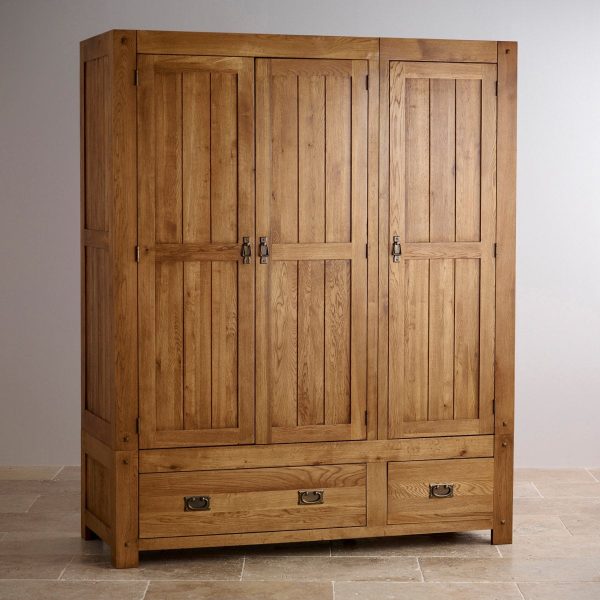 Lemari Pakaian Pintu 3 Jati