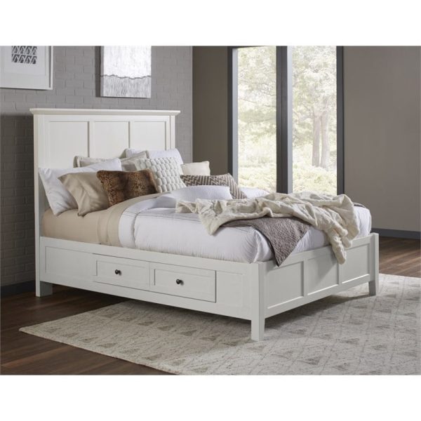 Tempat Tidur Laci Duco Putih