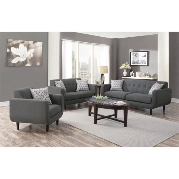 Satu Set Sofa Tamu Minimalis Retro