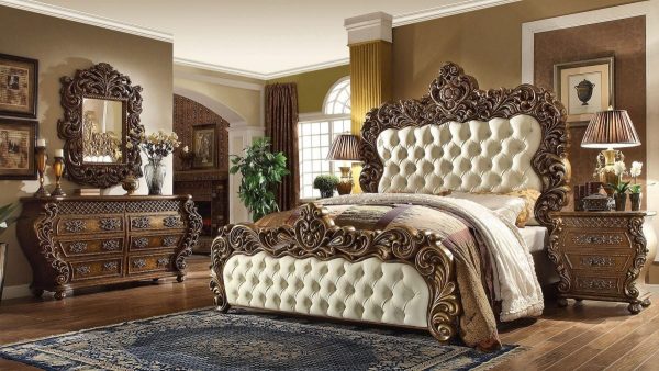 Set Kamar Tidur Mewah Klasik Ukiran