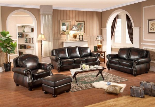 Satu Set Sofa Tamu Elegan
