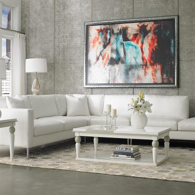 Set Kursi Sofa Sudut Minimalis