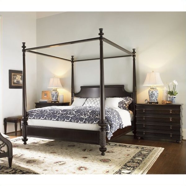 Tempat Tidur Kanopi Minimalis Klasik