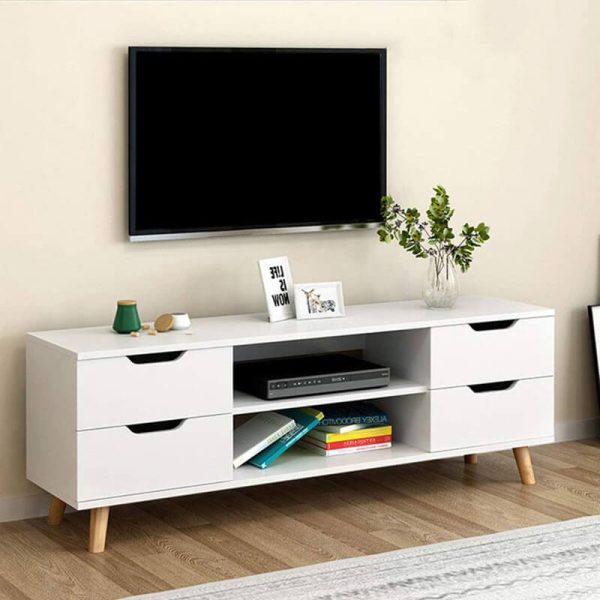 Meja Tv Minimalis Kayu Jh Id 2055
