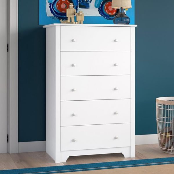 lemari laci warna putih JH ID 2195